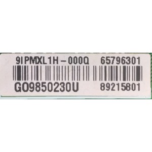 MAIN PARA TV LG / NUMERO DE PARTE 65796301 / EAX69068301 / 89215801 / 9IPMXL1H-000Q / G09850230U